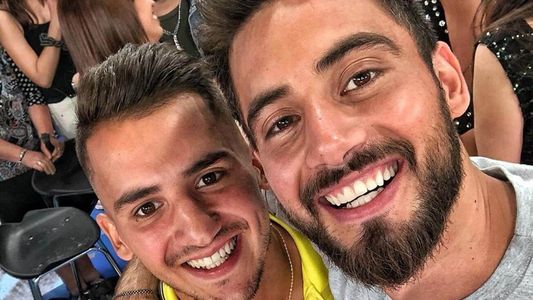 La emotiva despedida de Nico Occhiato a su hermano que se fue a vivir a Italia: Te toca irte...