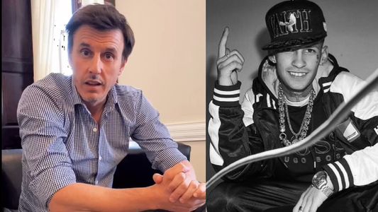 Roberto García Moritán grabó un video y le respondió a L-Gante