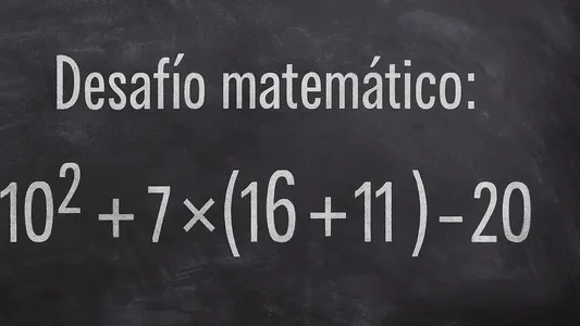 Desafío matemático: parece fácil, pero pocos consiguen resolverlo