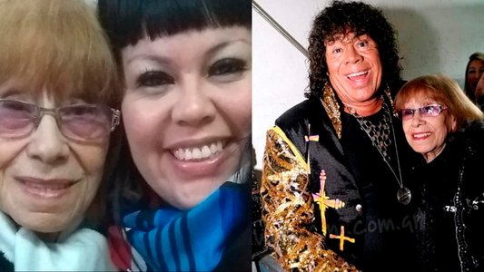 La hija no reconocida de La Mona Jiménez conoció a su abuela