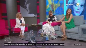 Salió al aire el polémico programa de Pinky: silencio de la conductora y abrupto final editado