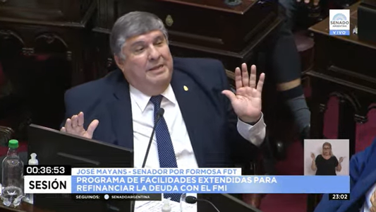 Con una enigmática frase, José Mayans se refirió a las internas en el Frente de Todos