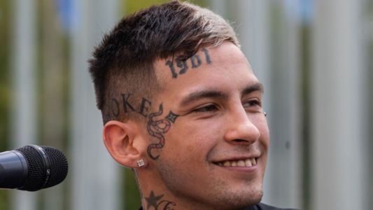 L-Gante mostró el tierno regalo que le dio la hija de Wanda Nara luego de su accidente