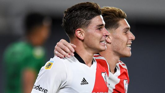 River apabulló 5-0 a Patronato con 4 de Álvarez y se acerca al título