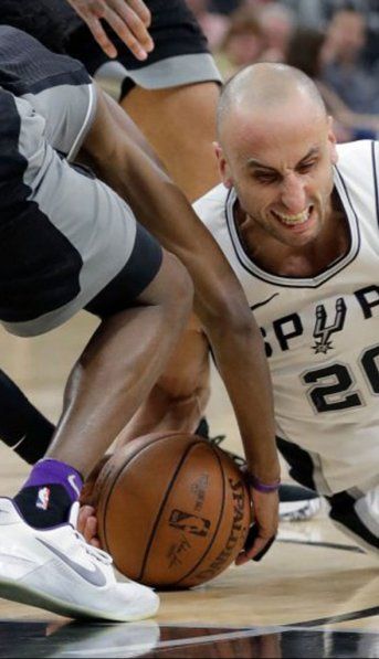 Manu Ginóbili tuvo otro partido increíble y metió a los Spurs en los playoffs