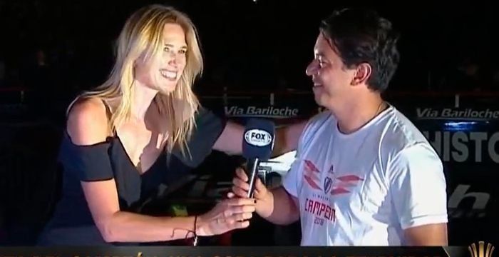 Por qué Marcelo Gallardo dejó a Alina Moine