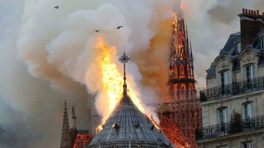Incendio de Notre Dame: los futbolistas que lamentaron