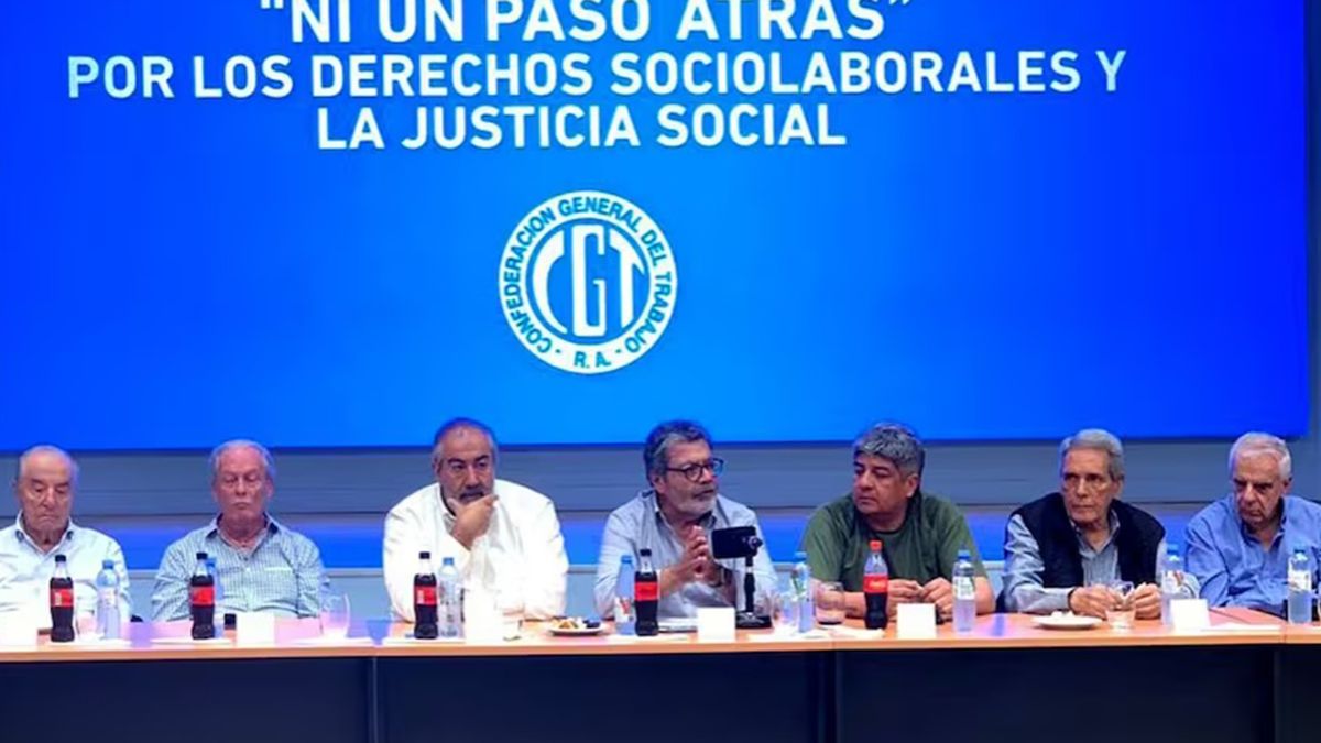 La CGT se movilizará el miércoles hacia Tribunales en contra del DNU de Javier Milei. (Foto: Télam)