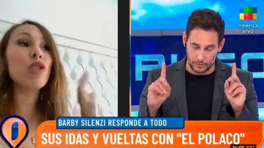 Barby Silenzi confesó que tiene una pareja abierta con el Polaco y dio el nombre de una famosa con la que ratonean
