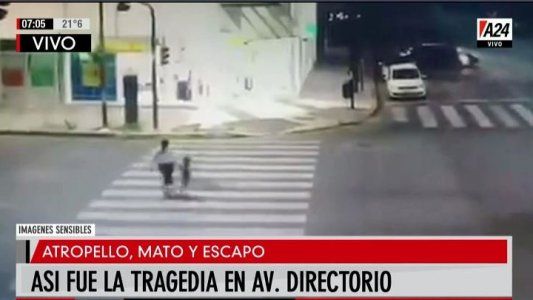 Tragedia en Flores: así atropelló a una mujer, mató a su hijo y huyó