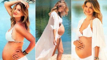 Marcela Kloosterboer y su marido disfrutan de Juana, su hija recién nacida