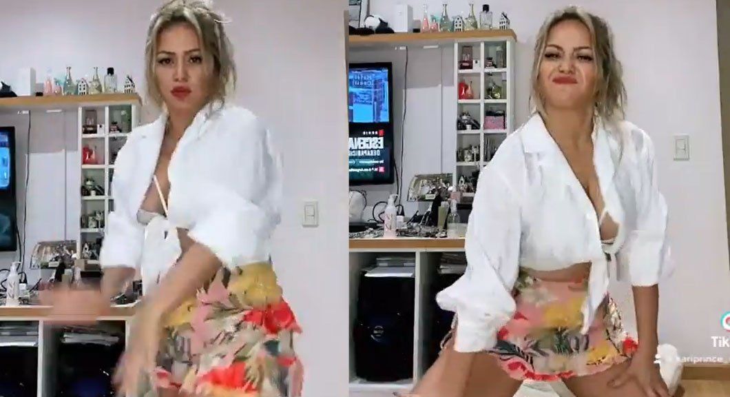 Karina La princesita se animó a perrear y prendió todo fuego