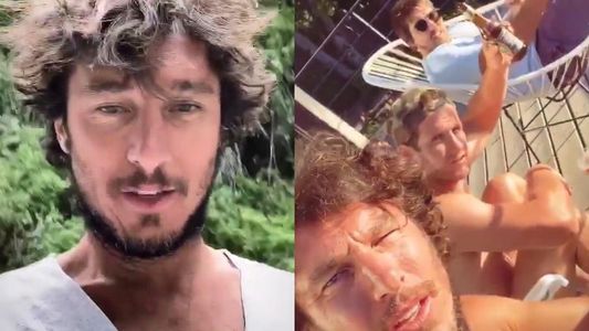 Las vacaciones de Pico Mónaco con amigos, tras su separación de Pampita: Con mis hermanos de la vida
