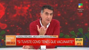 Antonio Laje, voluntario de una vacuna contra el Covid