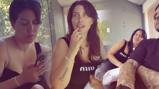 Mauro Icardi se mostró junto a Wanda Nara en su casa e hizo una confusa denuncia: Dos horas acosándome