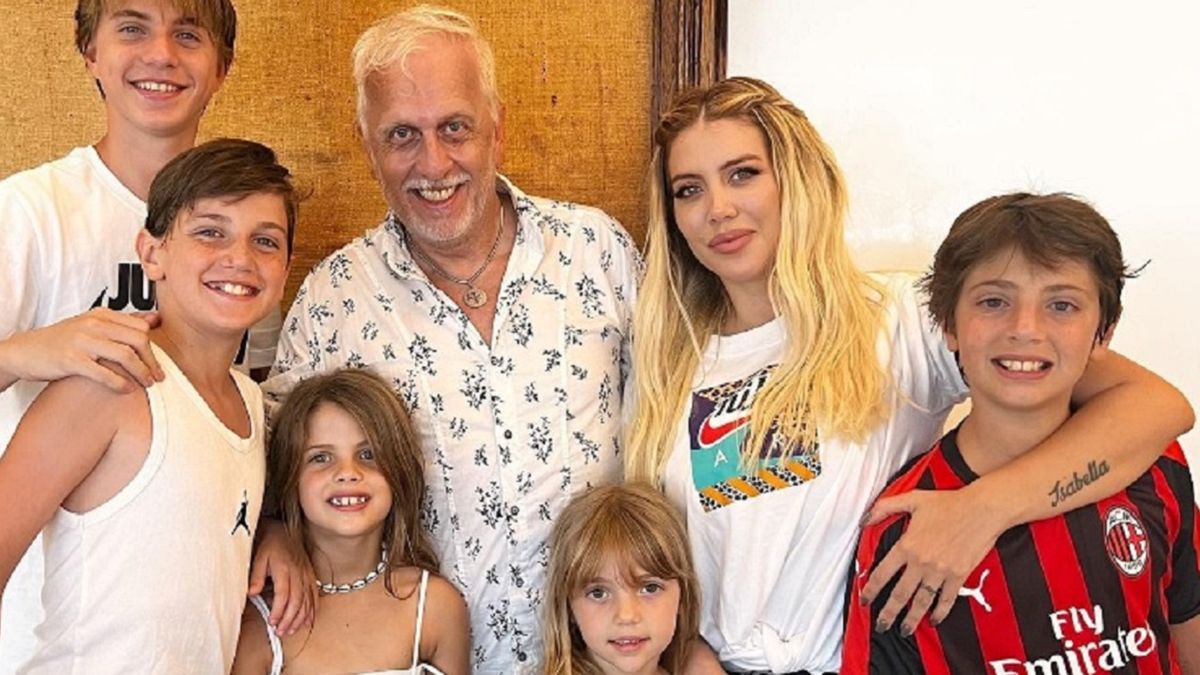 Las fotos del reencuentro de Wanda y Andrés Nara luego de años sin verse