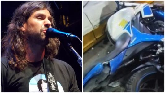 La sorprendente explicación que dio el cantante de La Mancha de Rolando tras agredir a un motociclista