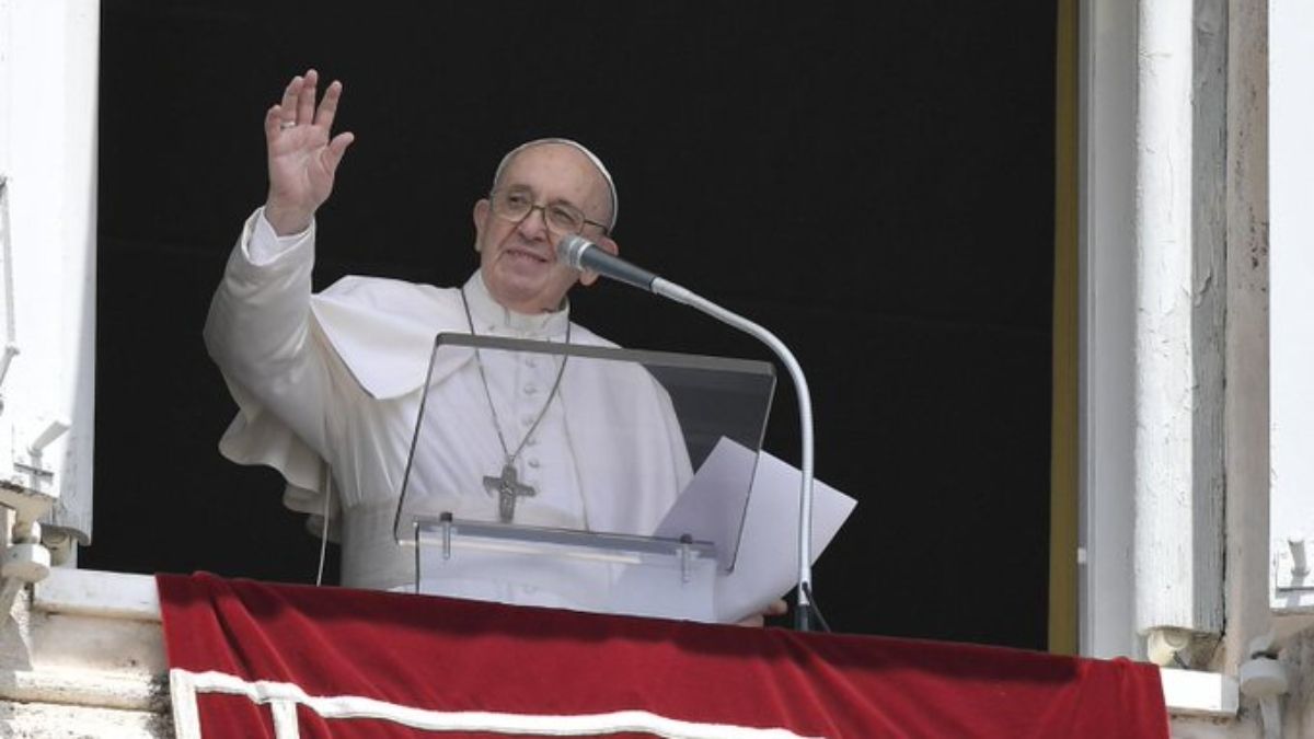 El papa Francisco saludó al pueblo peruano en el Vaticano. Foto: Archivo.