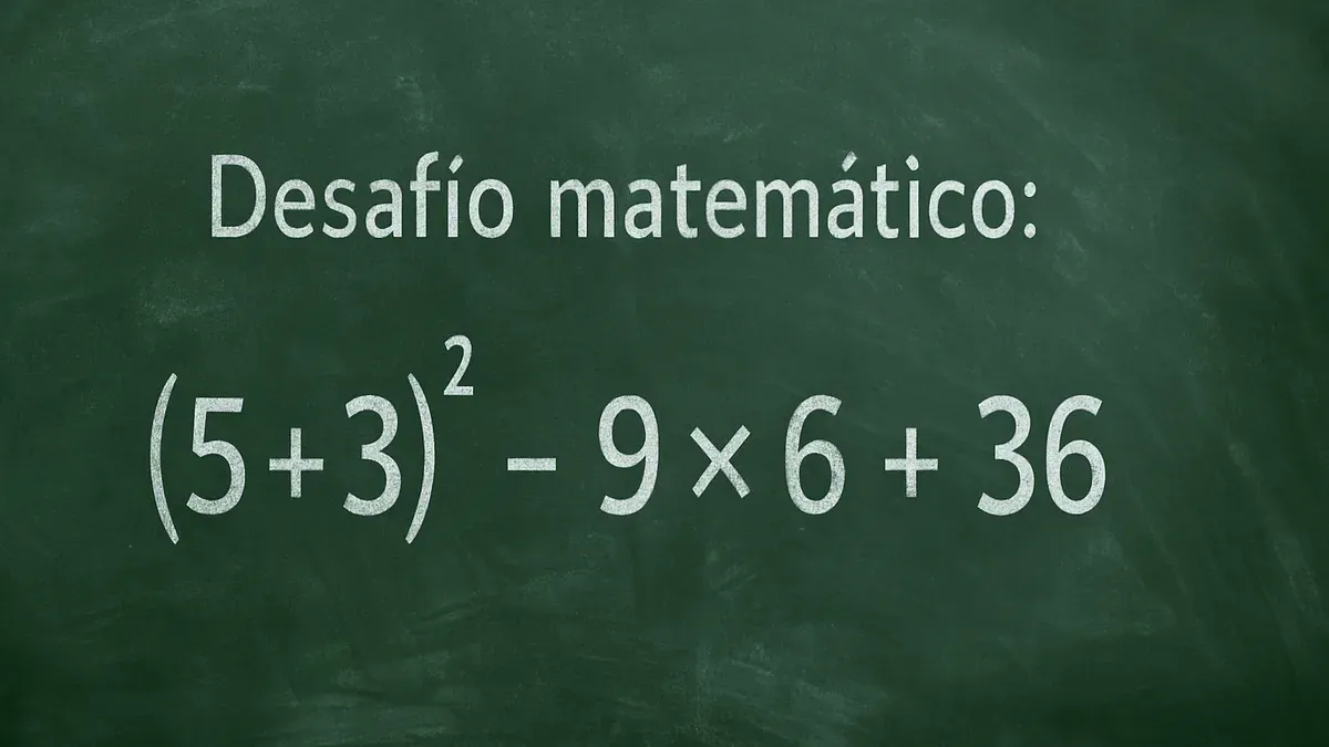 La regla esencial para resolver este desafío matemático es conocido como PEMDAS (por sus siglas en inglés) o jerarquía de operaciones.