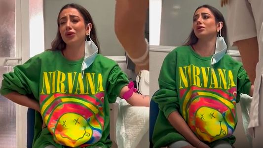 Una adolescente se volvió viral por su ataque de miedo mientras le sacaban sangre