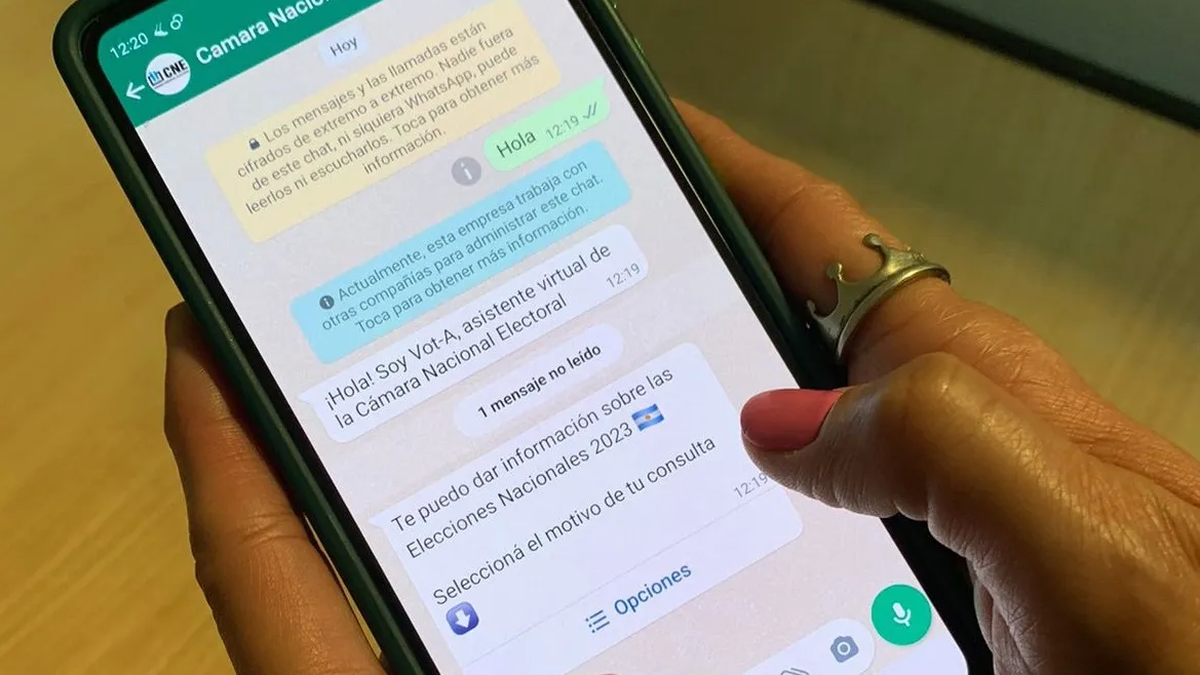La Cámara Nacional Electoral lanzó un chatbot que combate la desinformación: cómo fuciona