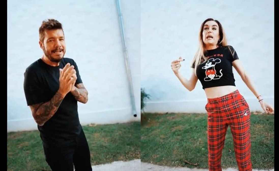 Marcelo Tinelli recibió a Fátima Florez para oficializar su participación en la temporada 2021 de ShowMatch.&nbsp;