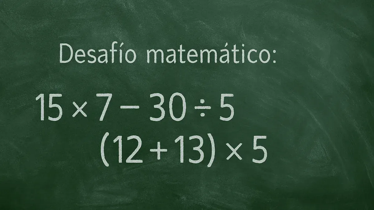 La regla esencial para resolver este desafío matemático es conocido como PEMDAS (por sus siglas en inglés) o jerarquía de operaciones.