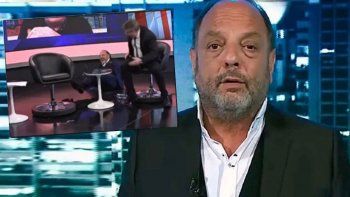 el blooper de baby etchecopar en vivo mientras conducia su noticiero
