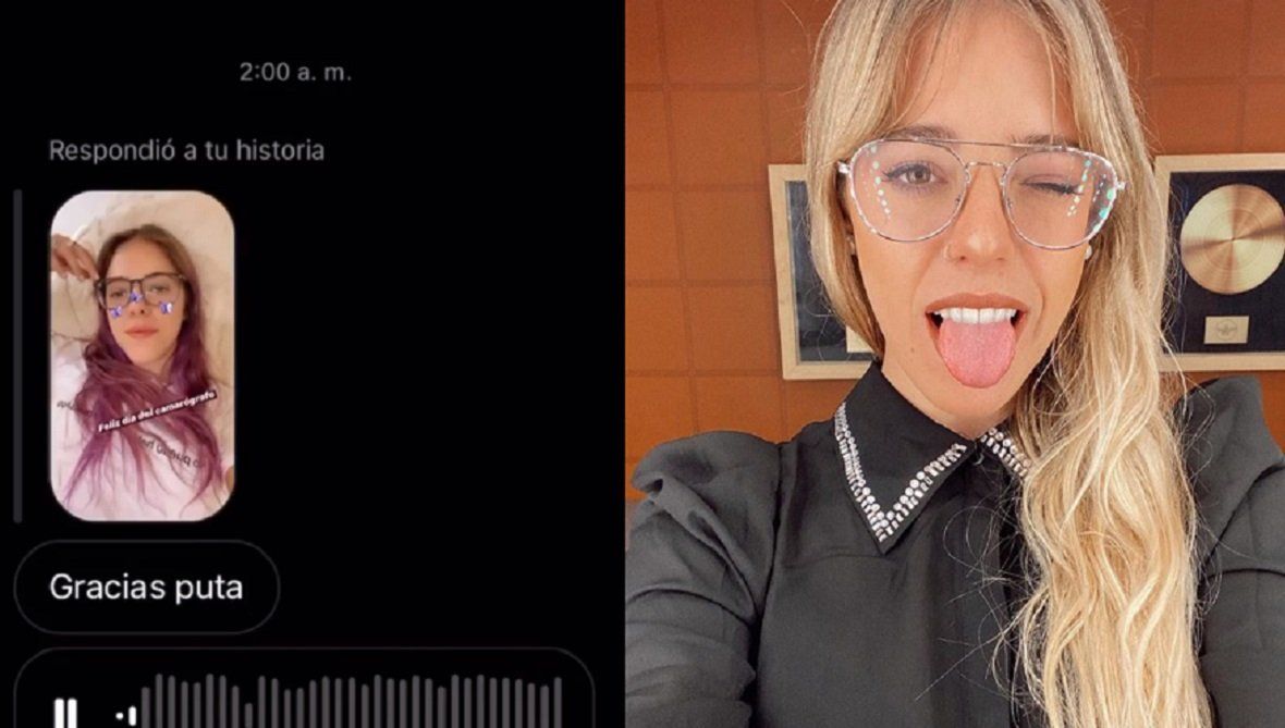 Nati Jota recibió un fuerte audio sexual por mensaje privado: Angustia y  rechazo