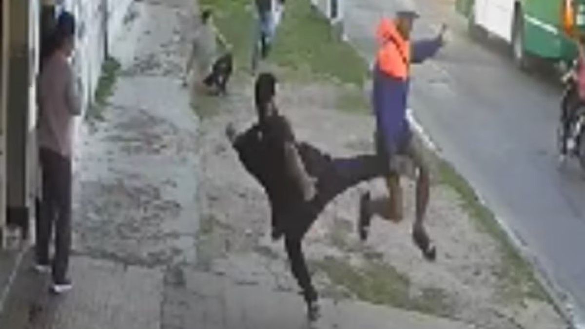 El prófugo de 26 años terminó detenido. Foto: captura de video.&nbsp;