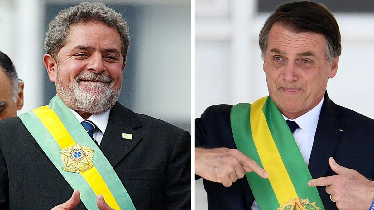 ¿Lula y Bolsonaro cómo Cristina y Macri en 2015? ¿Quién le pondrá la banda presidencial a Lula? (Foto: Archivo)