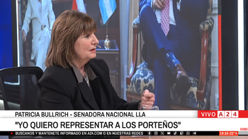 En exclusivo con A24, Bullrich pidió que Adorni presente de inmediato su declaración jurada