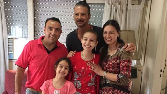 Ricardo Arjona le cumplió el sueño a una niña que padece Sarcoma de Ewing