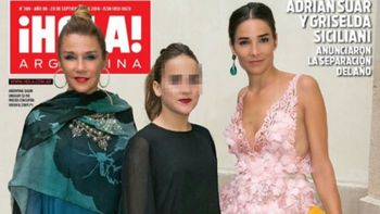 Juanita Viale posó en familia para la tapa de una revista con recaudos