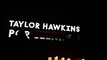 Taylor Hawkins, baterista de Foo Fighters, falleció anoche en Bogotá, Colombia. (Reuters)