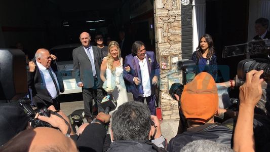 Se casó Cacho Castaña con Marina Rosenthal