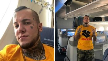 Alexander Caniggia mostró por primera vez cómo quedó su nueva nariz