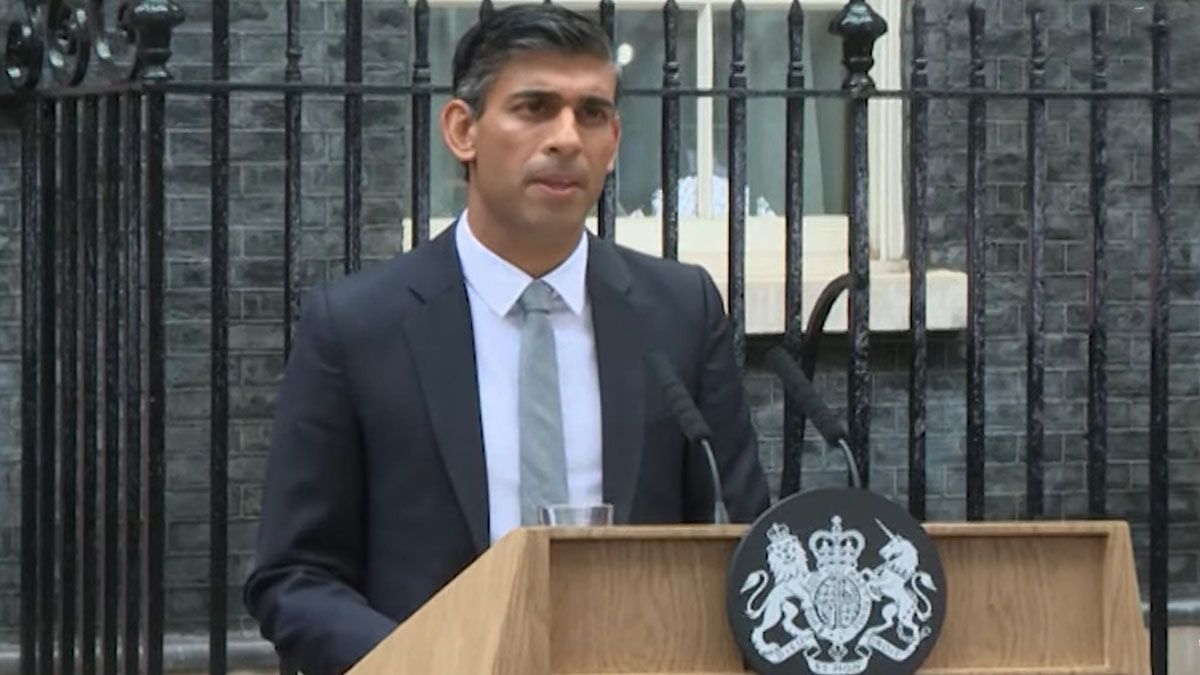 Rishi Sunak reconoció que su antecesora, Liz Truss, cometió errores que deben ser reparados de inmediato (Foto: Gentileza The Guardian)