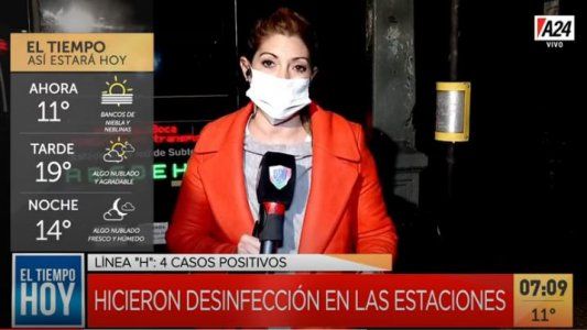 Subte: vuelve a funcionar la línea “H”, tras cuatro empleados con coronavirus