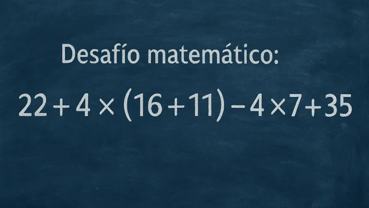 La regla esencial para resolver este desafío matemático es conocido como PEMDAS (por sus siglas en inglés) o jerarquía de operaciones.
