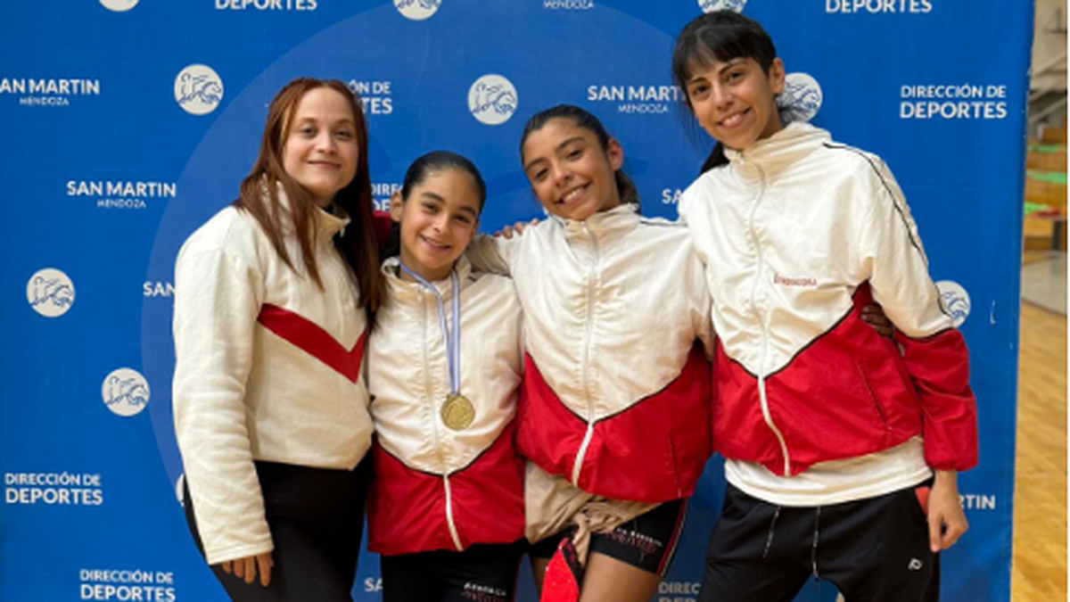 Alma y Abril son dos gimnastas de La Matanza