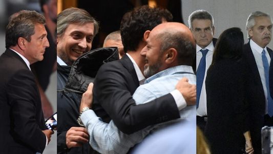 Con la presencia de Alberto Fernández, Sergio Massa y Máximo Kirchner se reunió la mesa del FdT