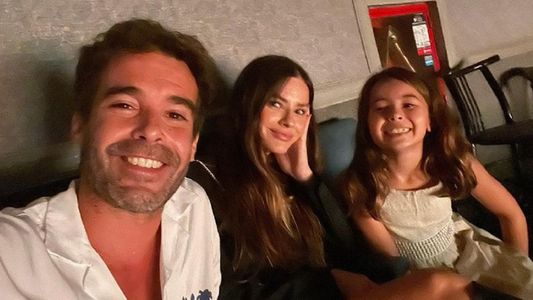 La felicidad de Nicolás Cabré por la visita de la China Suárez y Rufina