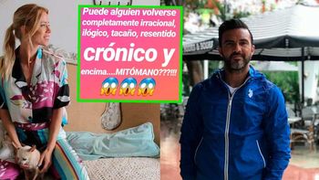 Nicole Neumann sin filtro contra Cubero: “Resentido crónico y encima mitómano”