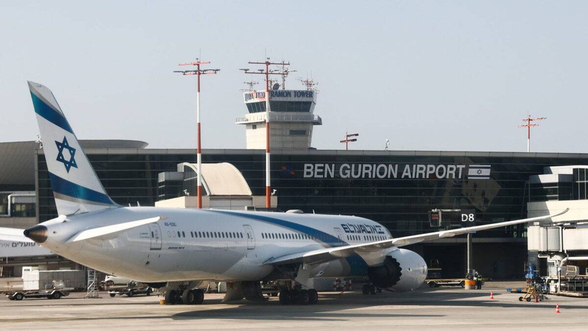 El aeropuerto Ben Gurión en Israel está cerrado. Alternativas para salir del país. (Foto: Gentileza JT)