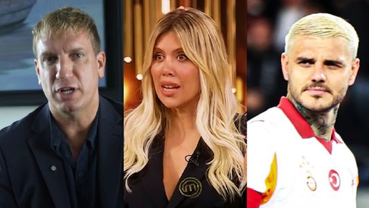 El ácido palito de Wanda Nara para Maxi López y Mauro Icardi desde MasterChef: No me había enterado