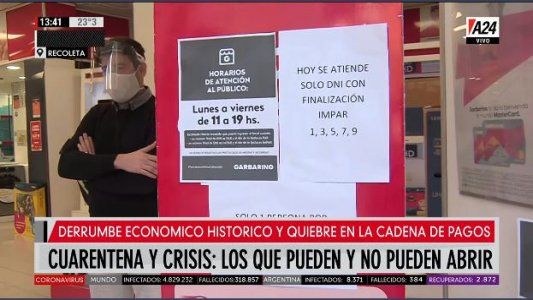 Pandemia económica: los comercios buscan sobrevivir a la crisis