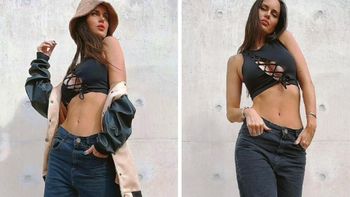 Natalie Weber mostró las cicatrices del tratamiento por el cáncer de mama