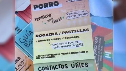Tras la polémica por el folleto sobre consumo de drogas, habló el secretario de Salud de Morón