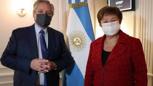Alberto y Kristalina Georgieva, tras la reunión en Roma: Fue muy constructiva